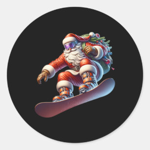 Adesivo Snowboard Papais noeis Snowboard Natal Natal