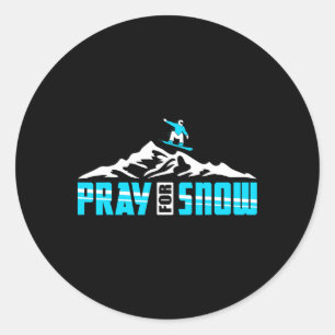 Adesivo Snowboard Para Rezar Neve Jesus