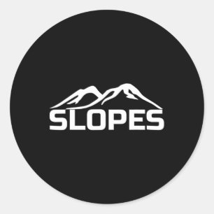 Adesivo Snowboard Ski Slopes E Mountain Snowboard