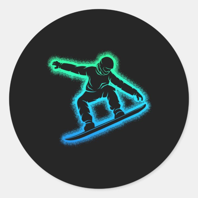 Adesivo Snowboard Snowboard Boys Miúdos (Frente)