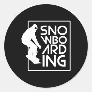 Adesivo Snowboard Snowboard Gift Love Snowboard