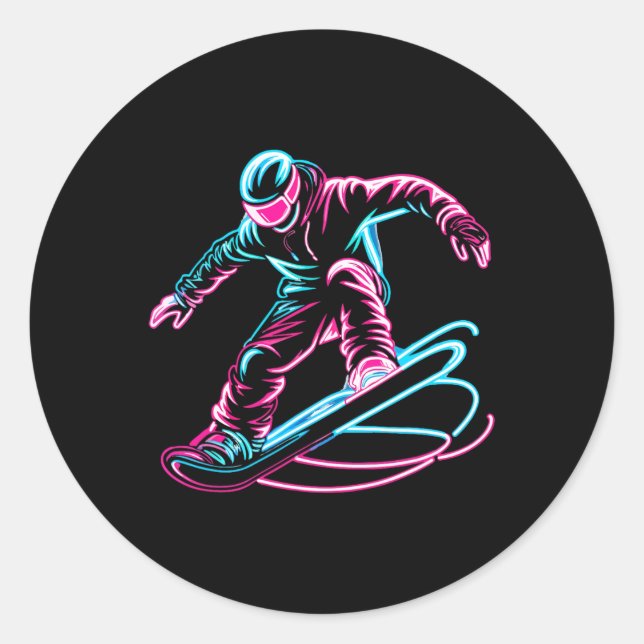 Adesivo Snowboard Snowboard Snowboard 3 (Frente)