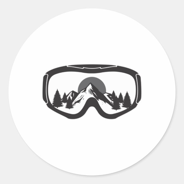 Adesivo Snowboard Snowboard Snowboard Snowboarder Engraçad (Frente)