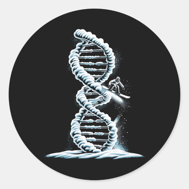 Adesivo Snowboard Winter - Snowboard Snowboard Snowboarder (Frente)