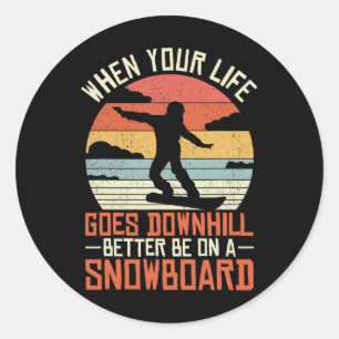 Adesivo Snowboard Winter Sports Ski Slope Gear Snowboar