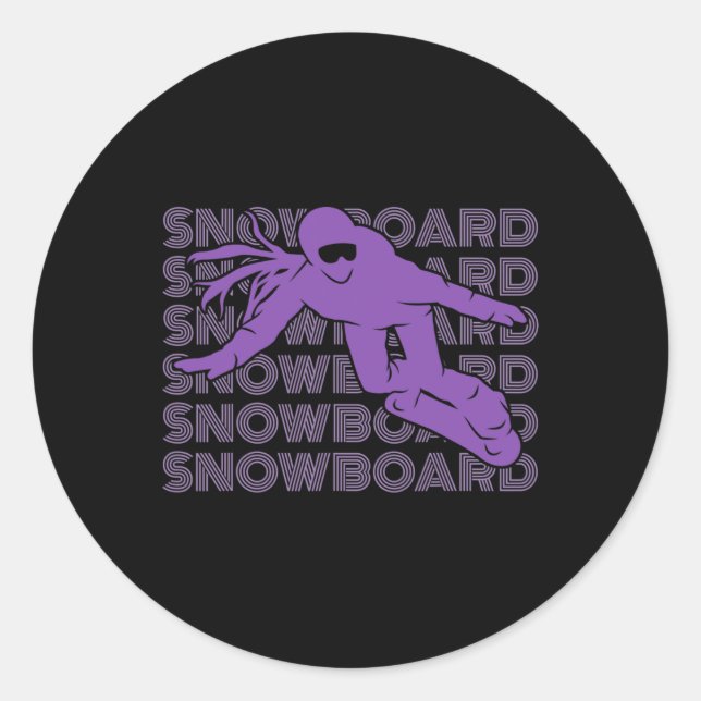 Adesivo Snowboard Women Snowboard Snowboard 2 (Frente)