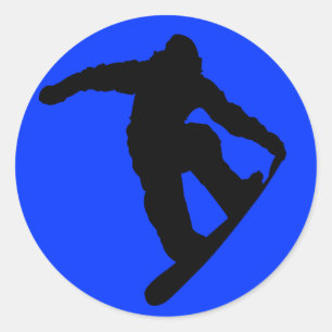 Adesivo Snowboarder