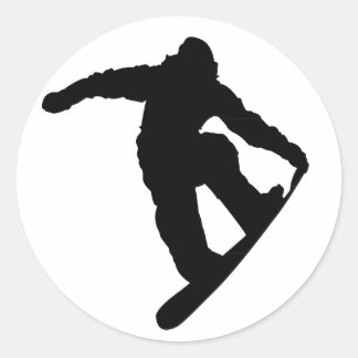Adesivo Snowboarder