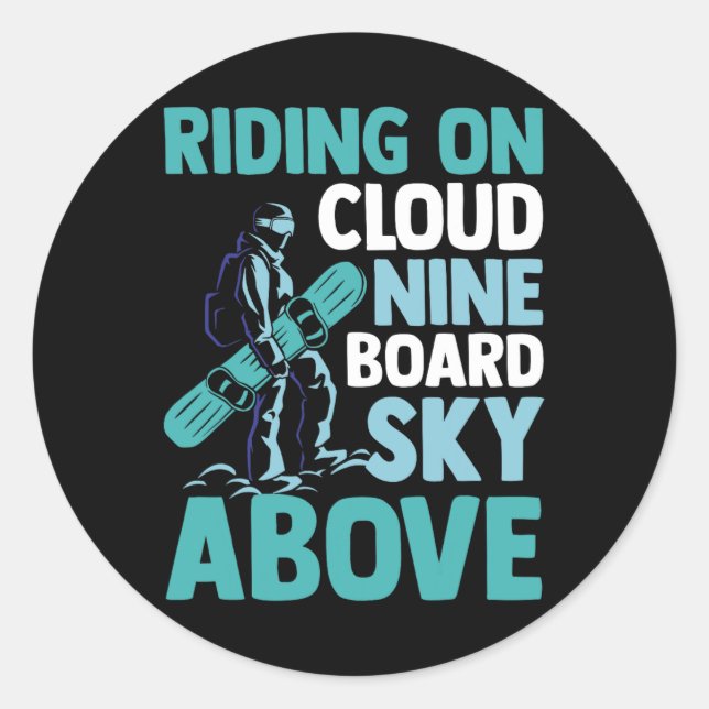 Adesivo Snowboarder (Frente)