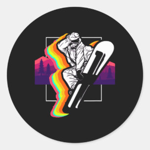 Adesivo Snowboarder Extreme Winter Sports Snowboard 1