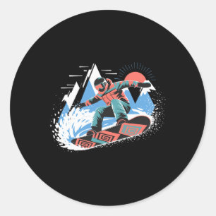 Adesivo Snowboarder Master Slopes Snowboard Snowboboa