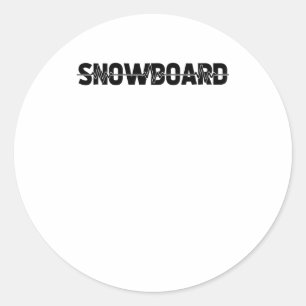 Adesivo Snowboarder Snowboard Winter Sports - Ekg Heartbea