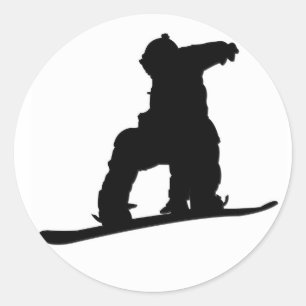 Adesivo Snowboarder Sticker