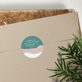 Adesivo Snowdrift | Endereço para devolução de feriados