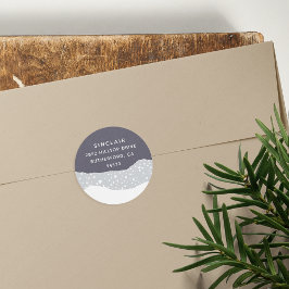 Adesivo Snowdrift | Endereço para devolução de feriados