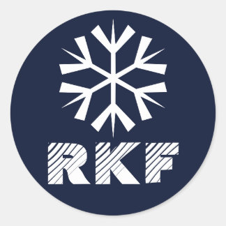 Adesivo Snowflake Monogramas Sitckers de Natal