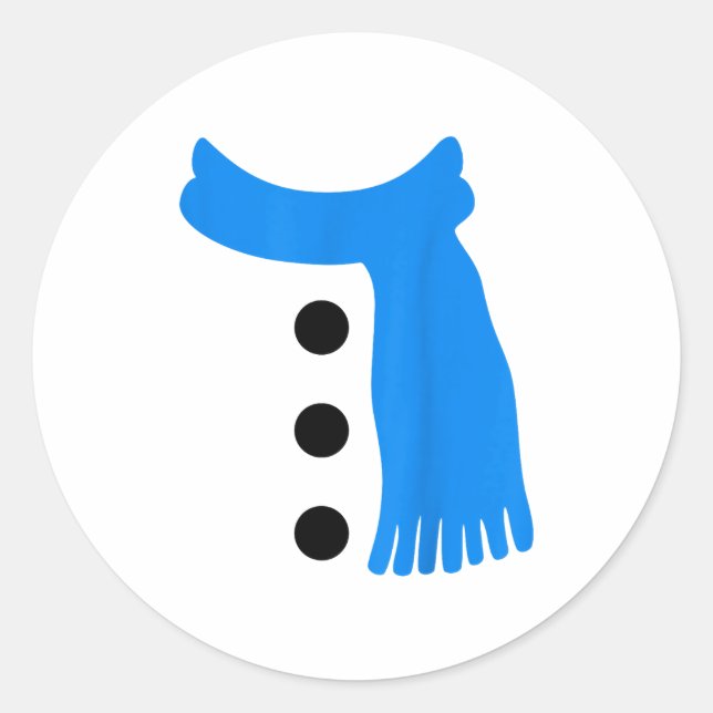 Adesivo Snowflake Snowman Costumes Christmas Family Matchi (Frente)