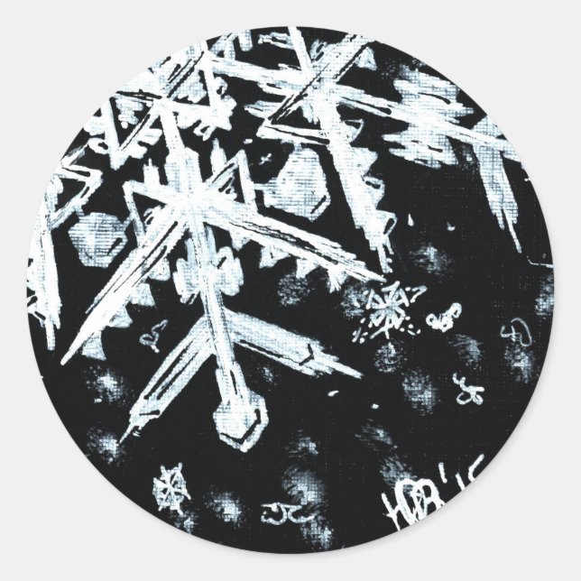 Adesivo Snowflake Stickers (Frente)