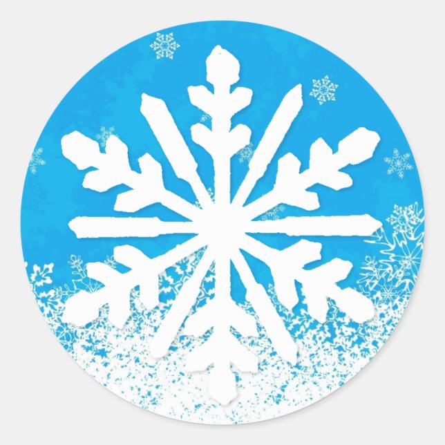Adesivo Snowflake Stickers (Frente)