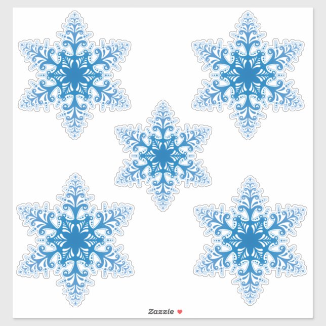 Adesivo Snowflakes Sticker (Folha)