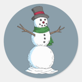 Adesivo Snowman