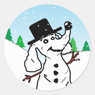 Adesivo Snowman