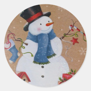 Adesivo Snowman