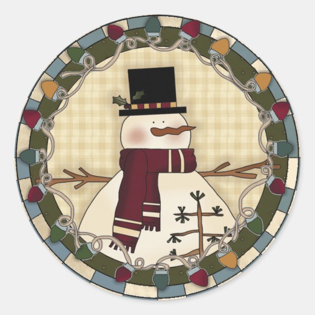 Adesivo Snowman (Frente)