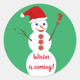 Adesivo Snowman