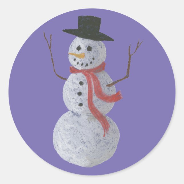 Adesivo Snowman (Frente)