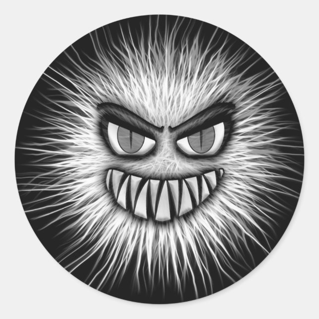 Adesivo Snowman assustado (Frente)