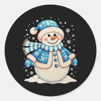 Adesivo Snowman Christmas Xmas Winter Holiday Season