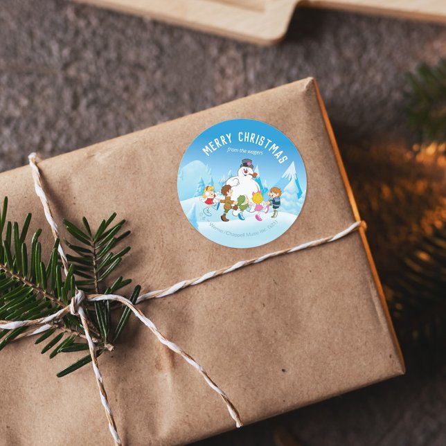 Adesivo Snowman™ | Natal personalizado (Criador carregado)