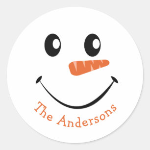Adesivo Snowman Personalizado