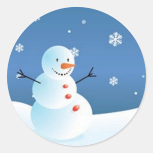 Adesivo Snowman Sticker