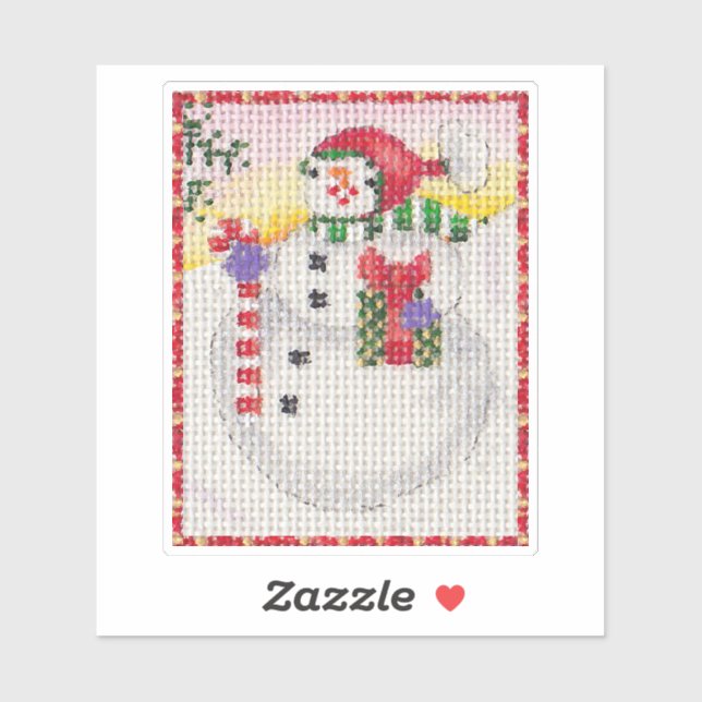 Adesivo Snowman Sticker (Folha)