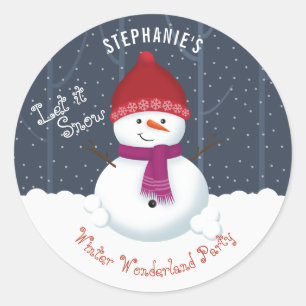 Adesivo Snowman Winter Wonderland