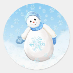 Adesivo Snowman Wonderland Sticker