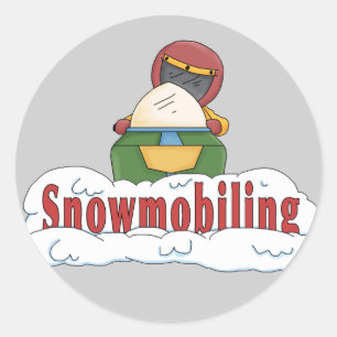 Adesivo Snowmobiling