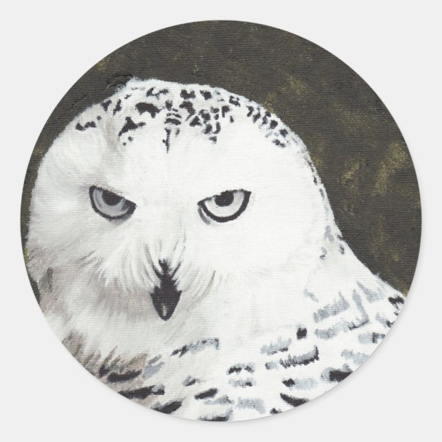 Adesivo Snowy Owl (Frente)