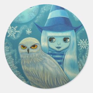 Adesivo Snowy Owl Witl Sticker
