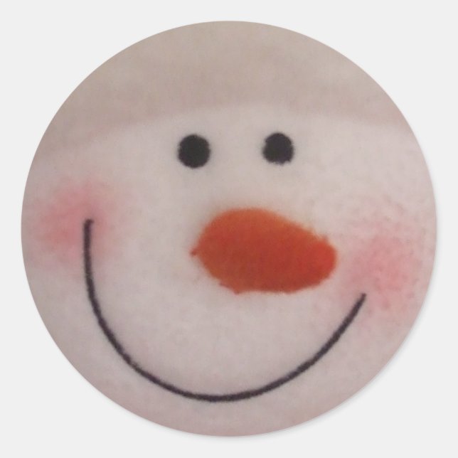 Adesivo Snowy Snowman (Frente)