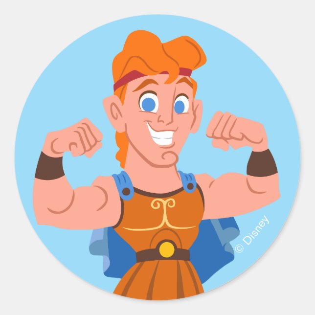 Adesivo So Cute Hercules Classic Round Sticker (Frente)