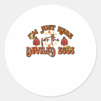 Adesivo Só estou aqui para a Groovy dos Ovos Devolvidos.