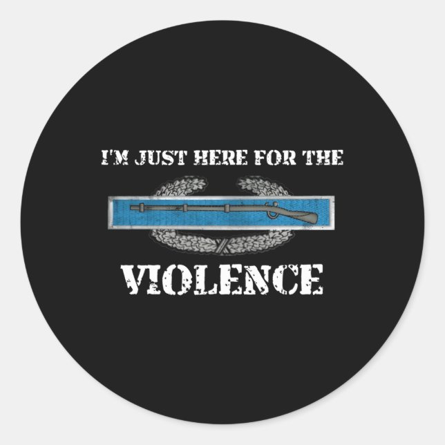 Adesivo Só Estou Aqui Para A Infância De Combate À Violênc (Frente)