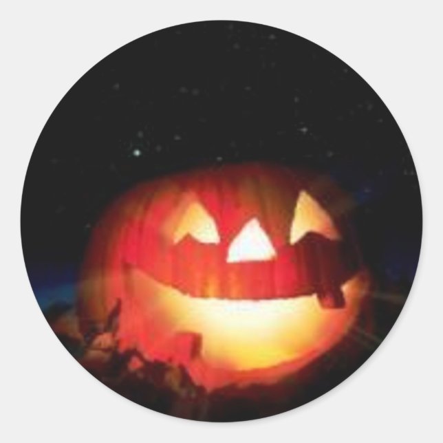 Adesivo Só Jack - Vinheta de Halloween (Frente)