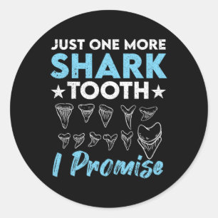 Adesivo Só Mais Um Dente De Tubarão Que Prometo Fóssil Eng