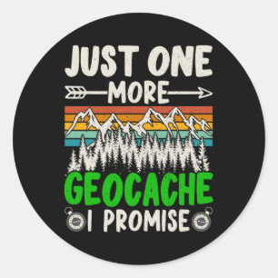 Adesivo Só Mais Um Geocache Que Prometo Engraçado Geocachi