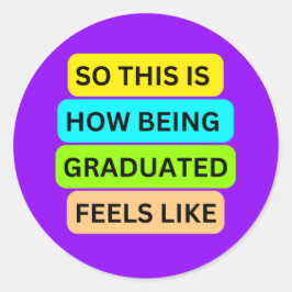 Adesivo SO_NOT_IS_HOW_BEING_GRADUATED_SEELS Leve Roxo