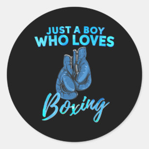 Adesivo Só Um Menino Que Adora Um Presente Para Rapazes.